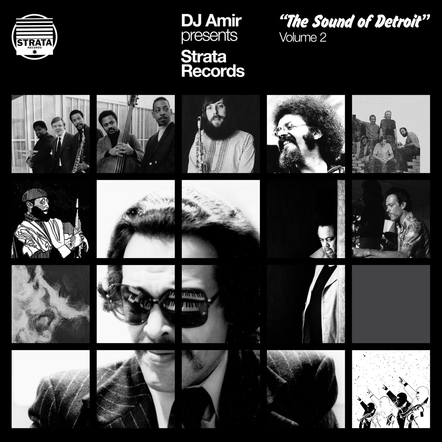Dj Amir Presents Strata Records: The Sound Of Detroit Vol. 2 3xLP