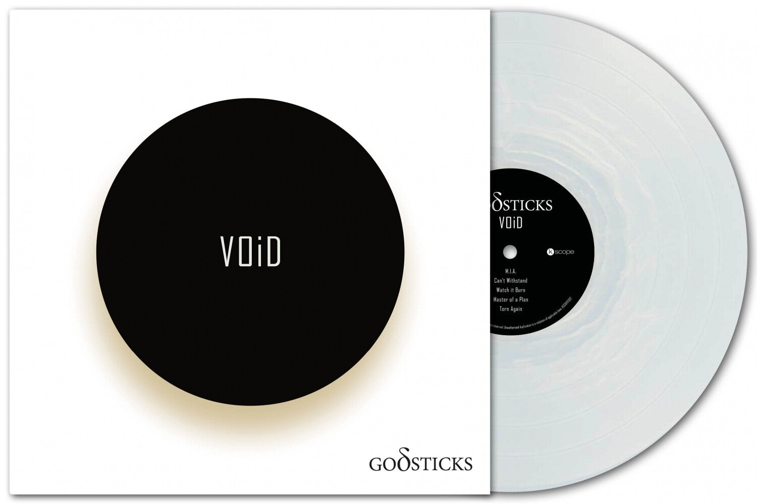 Godsticks - Void - 140gm Pearl White Vinyl (Pearl Vinyl)