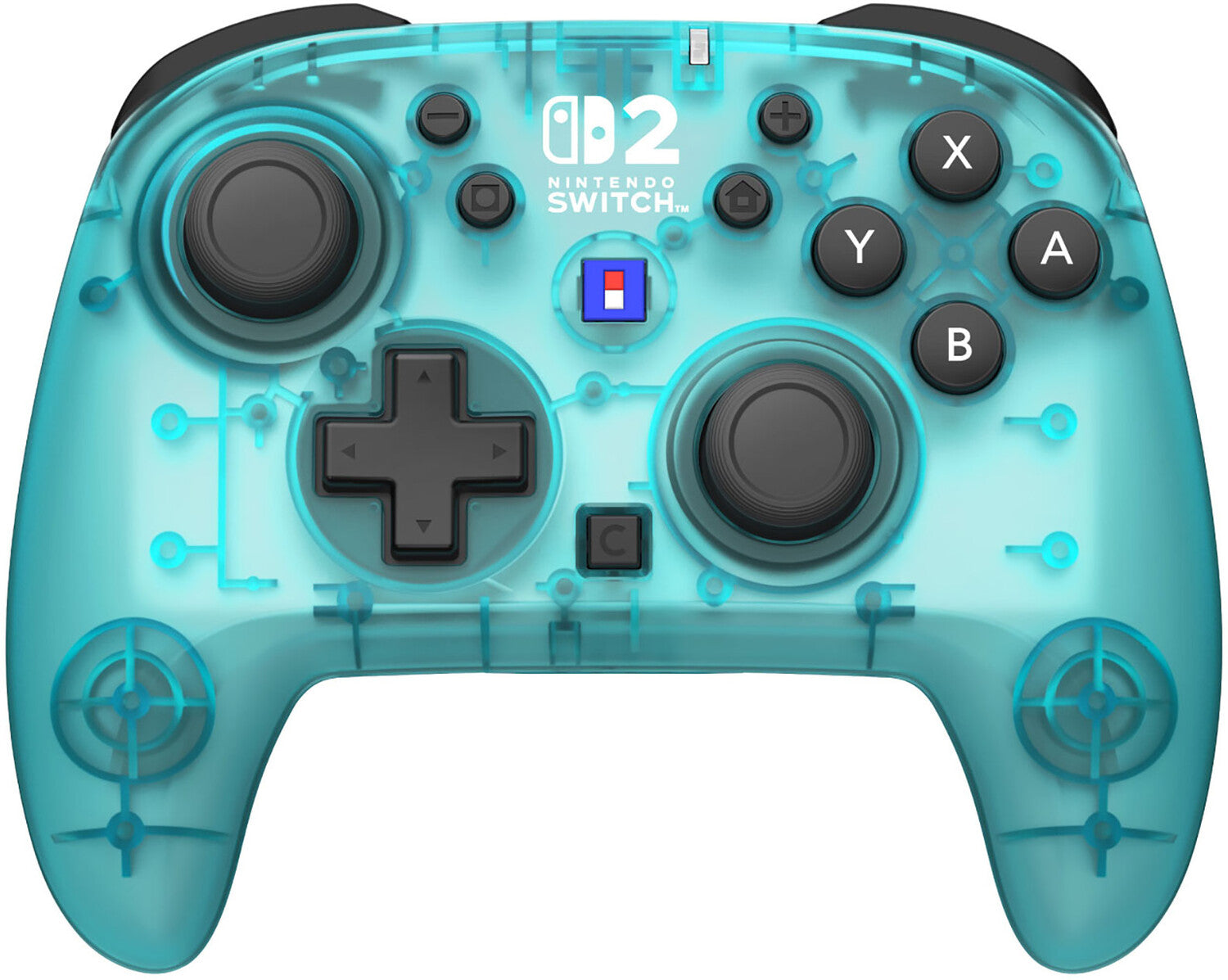 Switch 2 Accessory: HORI-Wireless HORIPAD Turbo (Aqua) for Nintendo Switch 2