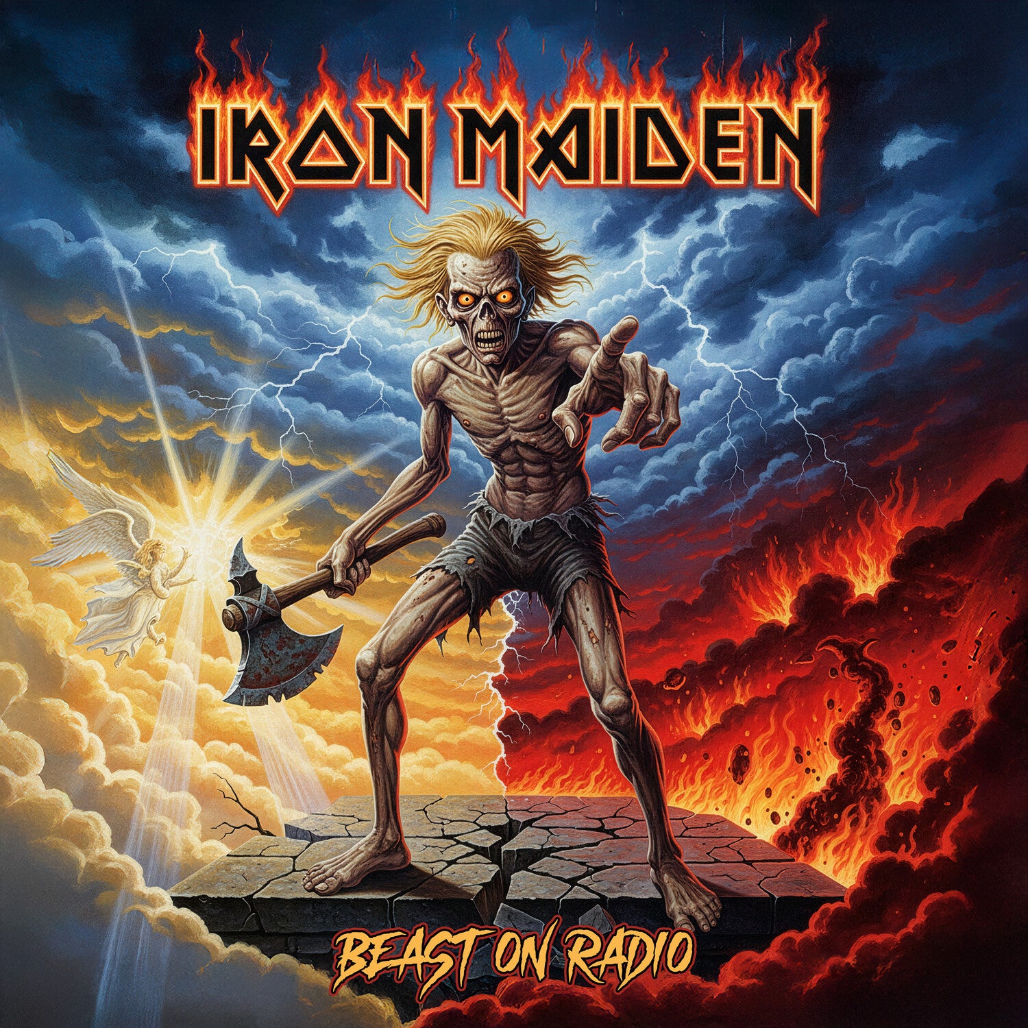 Iron Maiden - Beast on Radio (Yellow Vinyl)