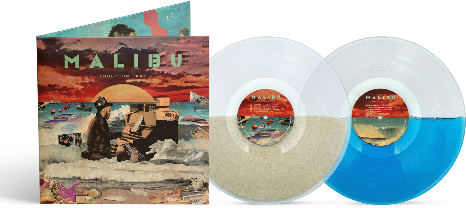 Anderson Paak - Malibu - Water & Sand Filled 2xLP (Limited Edition)