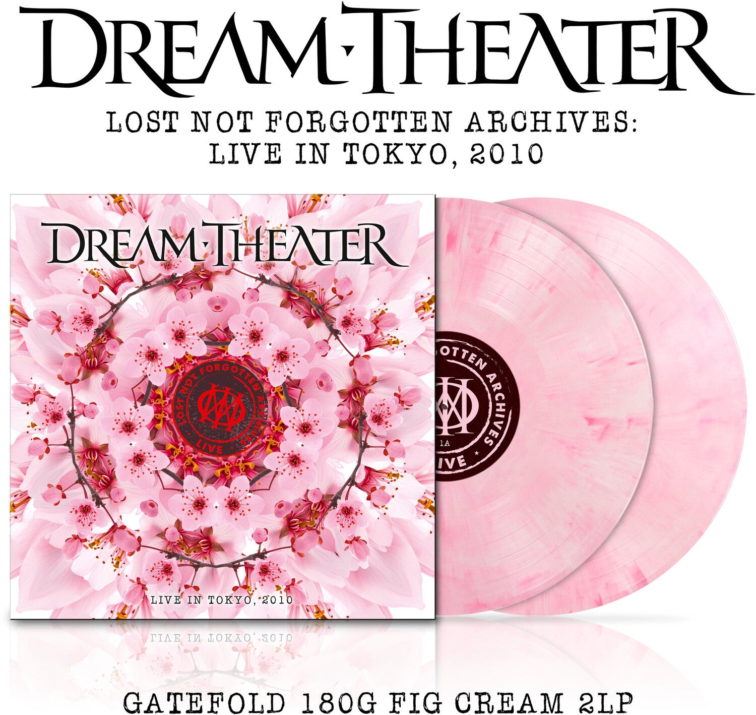 Dream Theater - Lost Not Forgotten Archives: Live In Tokyo, 2010 2xLP (Pink Vinyl)