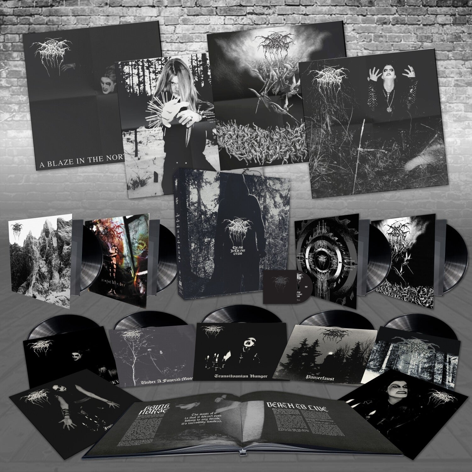 Darkthrone - Fist In The Face Of God - 180gm Vinyl + DVD Box Set 10xLP