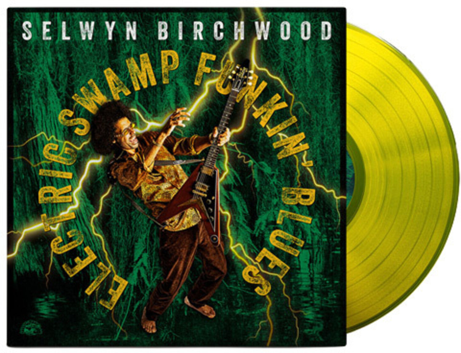 Selwyn Birchwood - Electric Swamp Funkin' Blues - Clear Highlighter Yellow (Clear Vinyl)