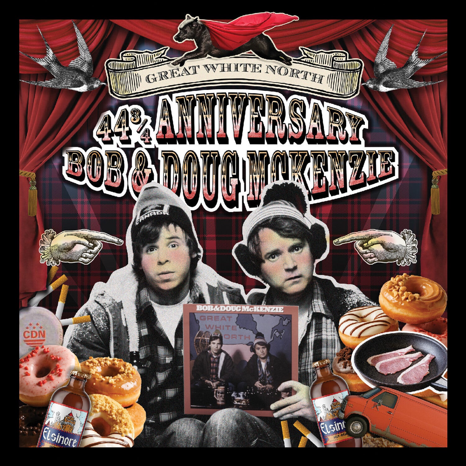 Bob McKenzie & Doug - Great White North & Strange Brew 44 3/4 Anniversary