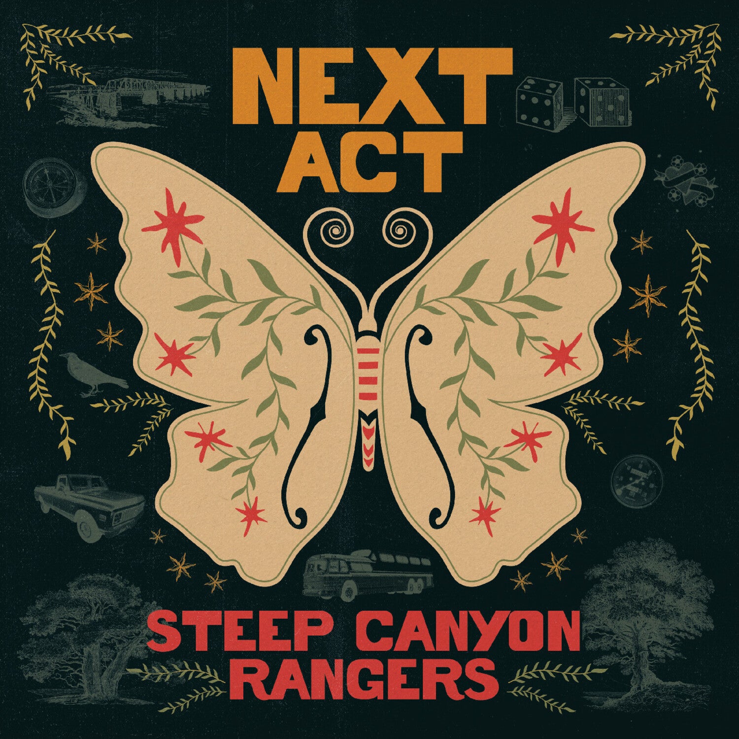 Steep Canyon Rangers - Next Act (Maroon Vinyl)