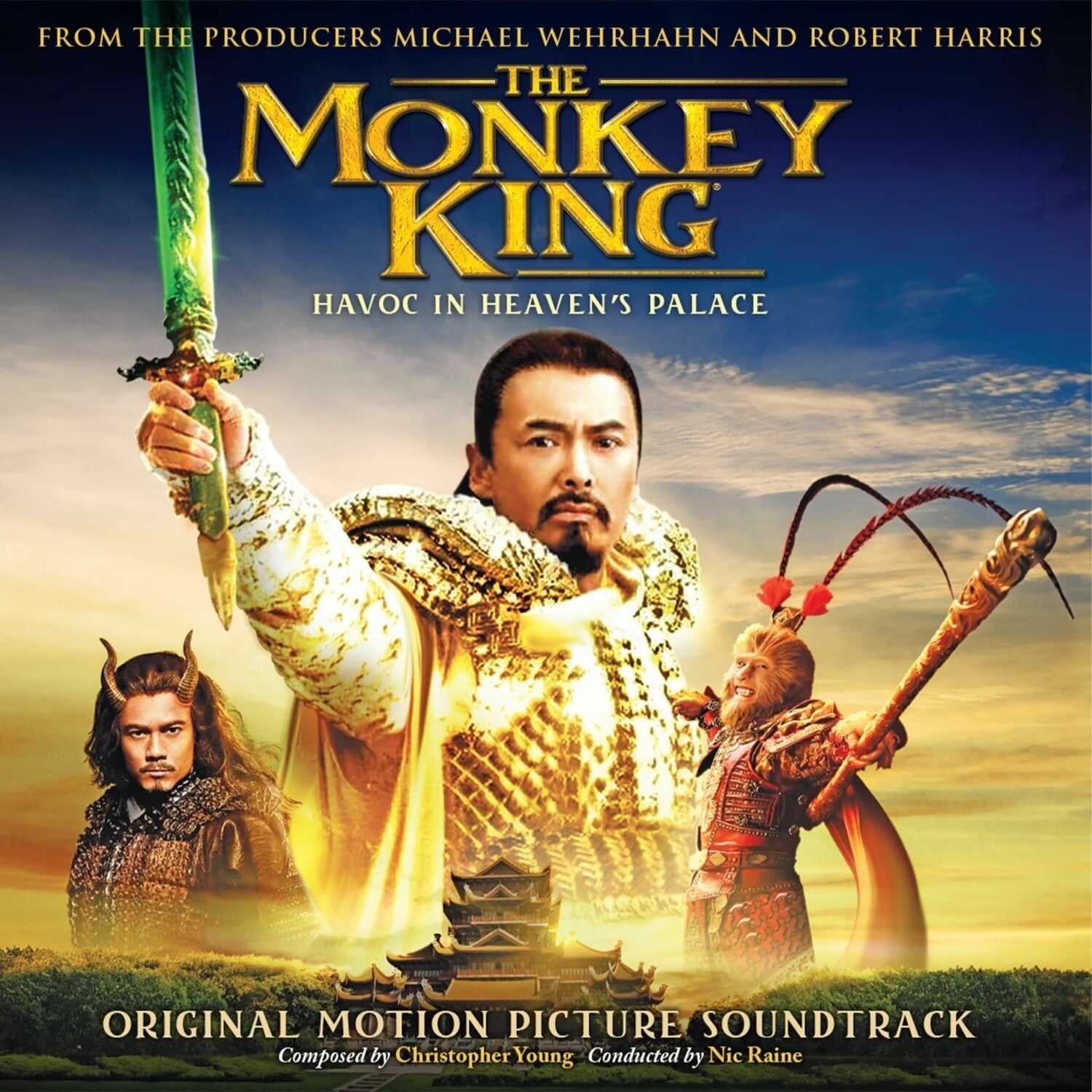 Christopher Young - The Monkey King: Havoc In Heaven's Palace (Original Soundtrack) 2xLP (Gold Vinyl)