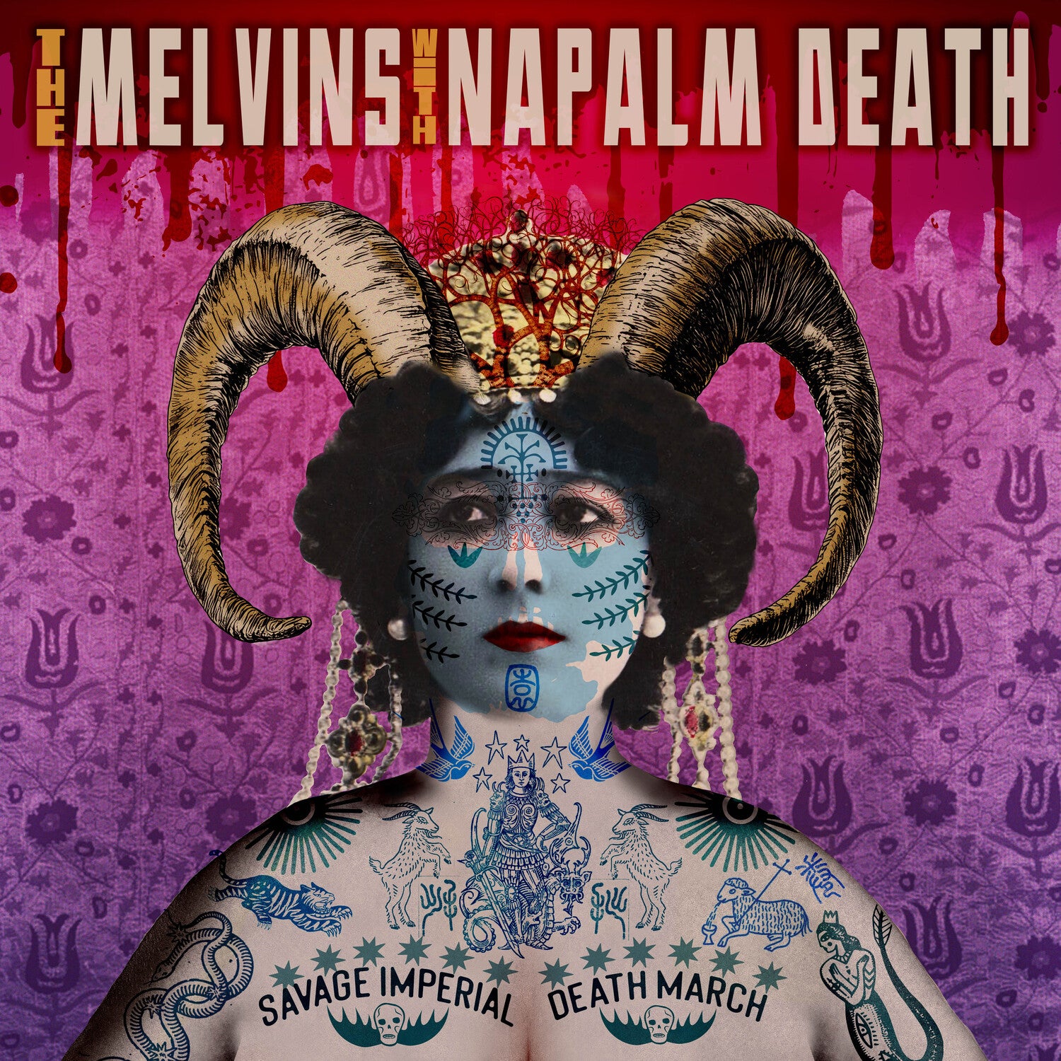 Melvins / Napalm Death - Savage Imperial Death March