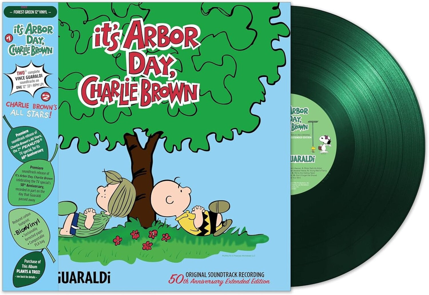 Vince Guaraldi - It's Arbor Day, Charlie Brown/Charlie Brown's All Stars (Green Vinyl)