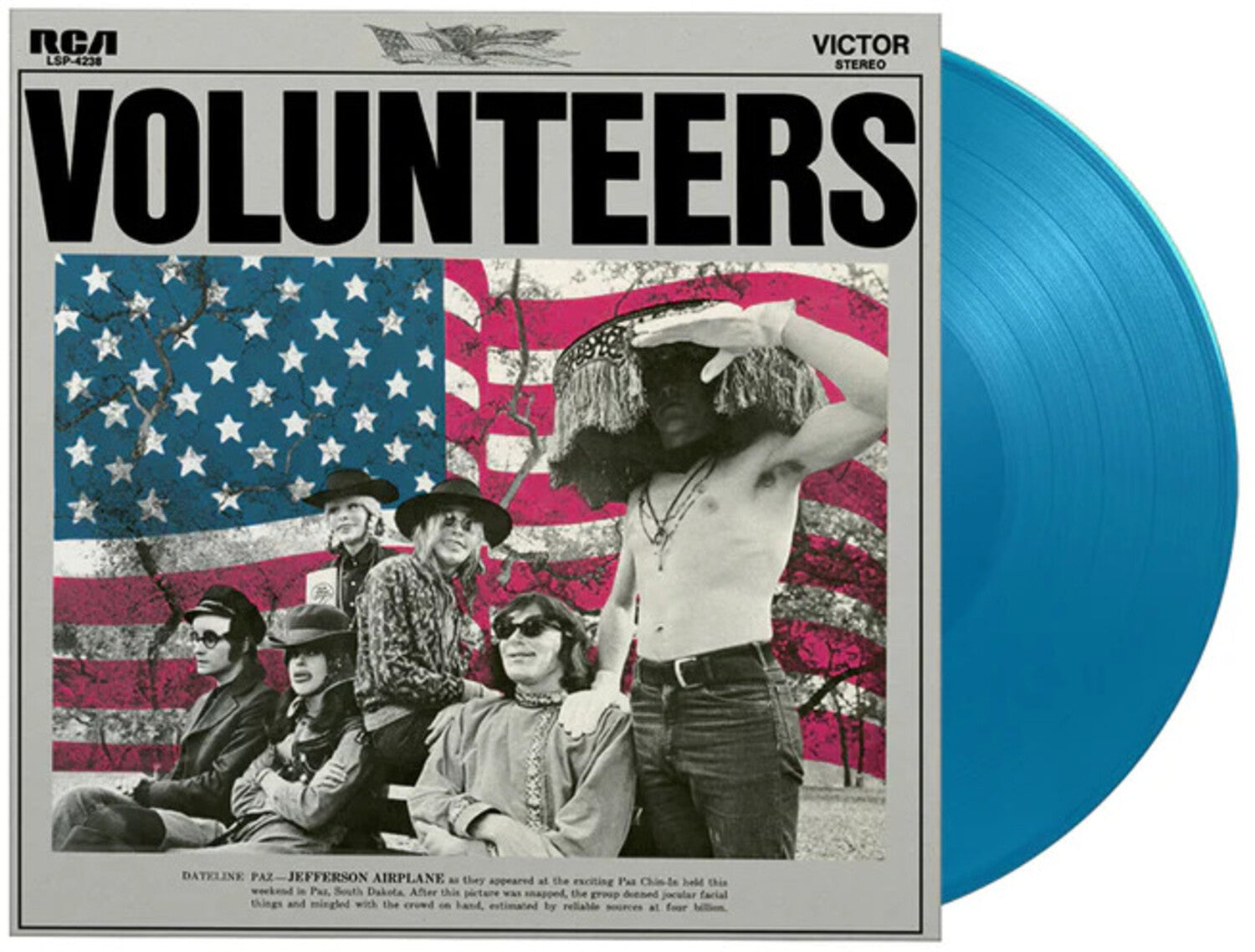 Jefferson Airplane - Volunteers - Limited 180 (Blue Vinyl)