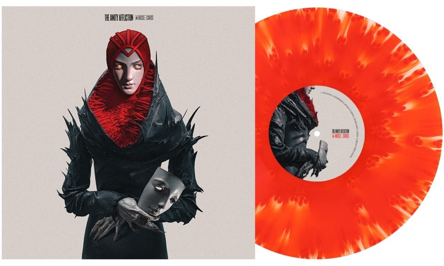 Amity Affliction - House Of Cards (Red Vinyl)