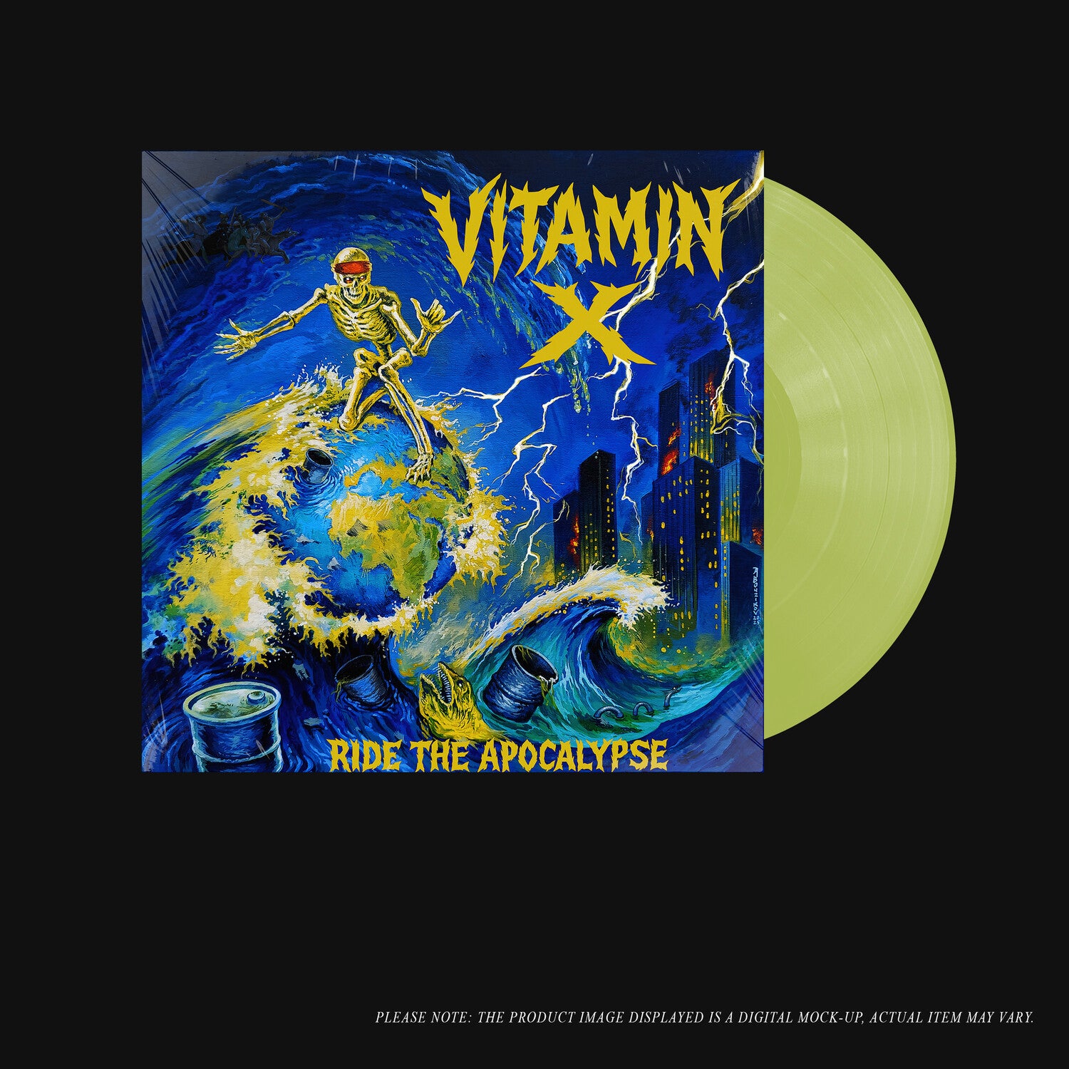 Vitamin X - Ride The Apocalypse (Clear Vinyl)