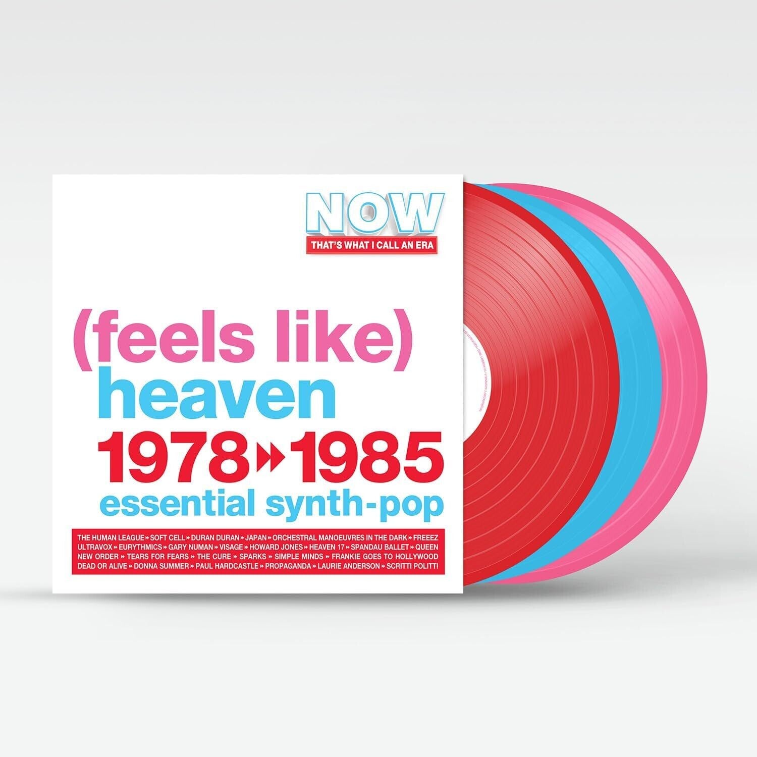 Now That's What I Call An Era-(Feels Like) Heaven: 1978-1985 / Various - Red, Blue & Pink Colored Vinyl 3xLP (Red Vinyl)
