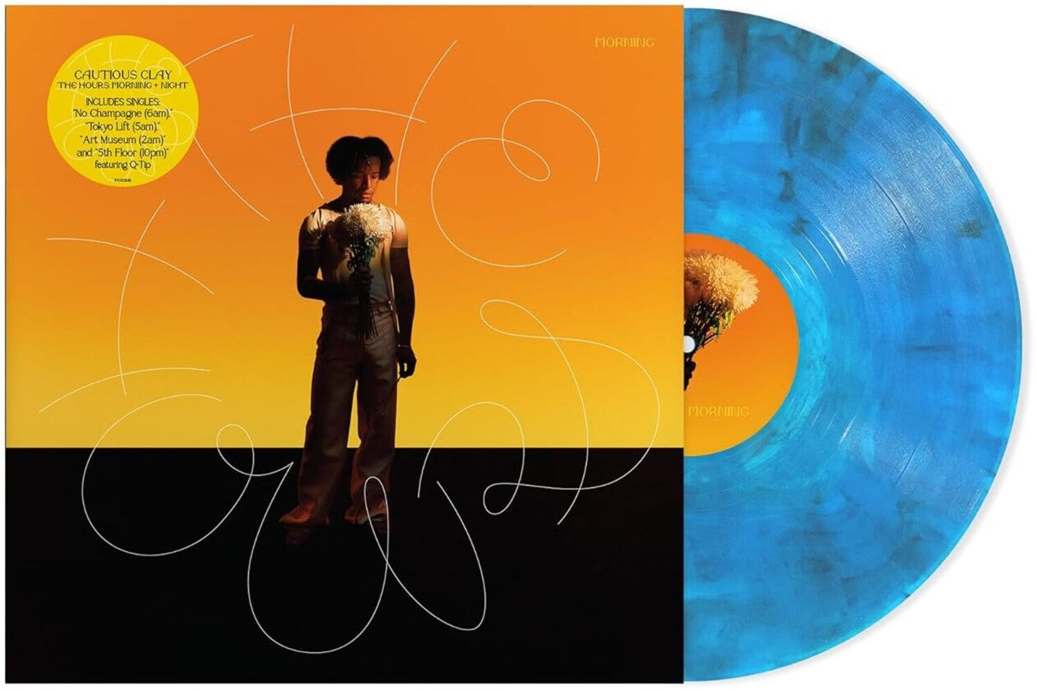 Cautious Clay - The Hours: Morning + Night (Blue Vinyl)