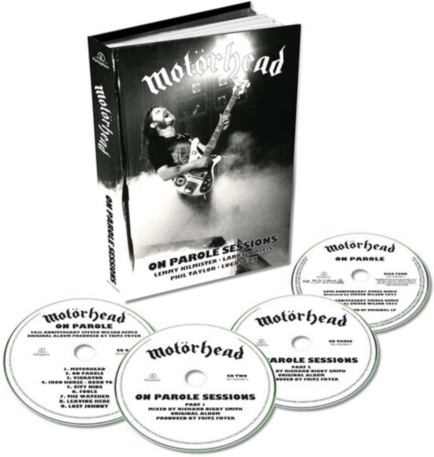 Motorhead - On Parole Sessions 4xCD