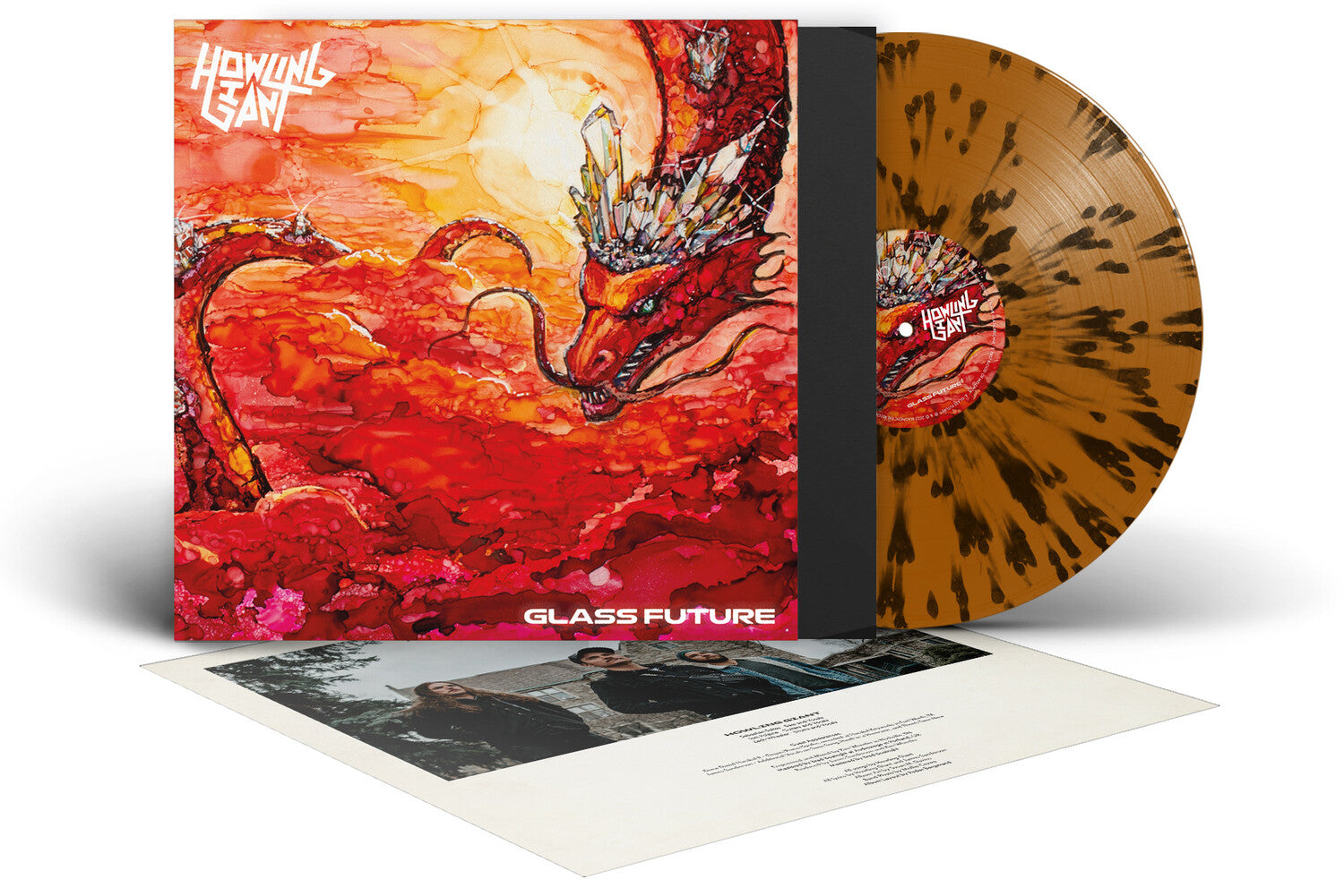 Howling Giant - Glass Future - Orange/Black (Orange Vinyl)