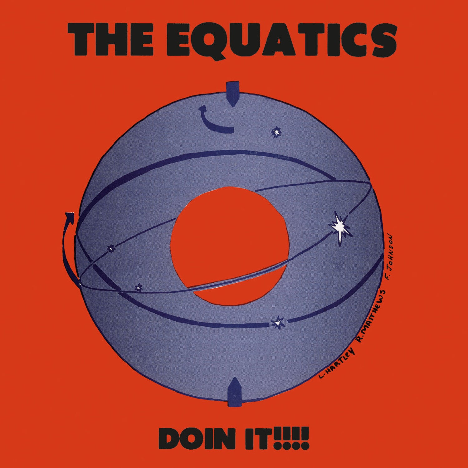 Equatics - Doin' It!!!! (Blue Vinyl)
