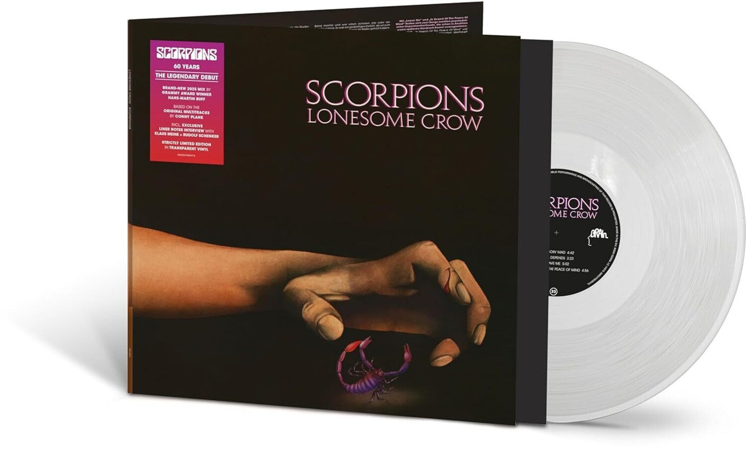 Scorpions - Lonesome Crow (Clear Vinyl)