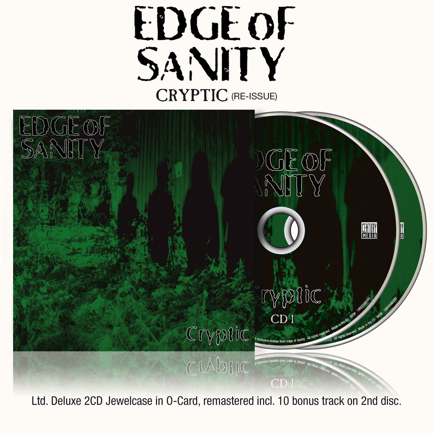 Edge of Sanity - Cryptic 2xCD (Limited Edition)