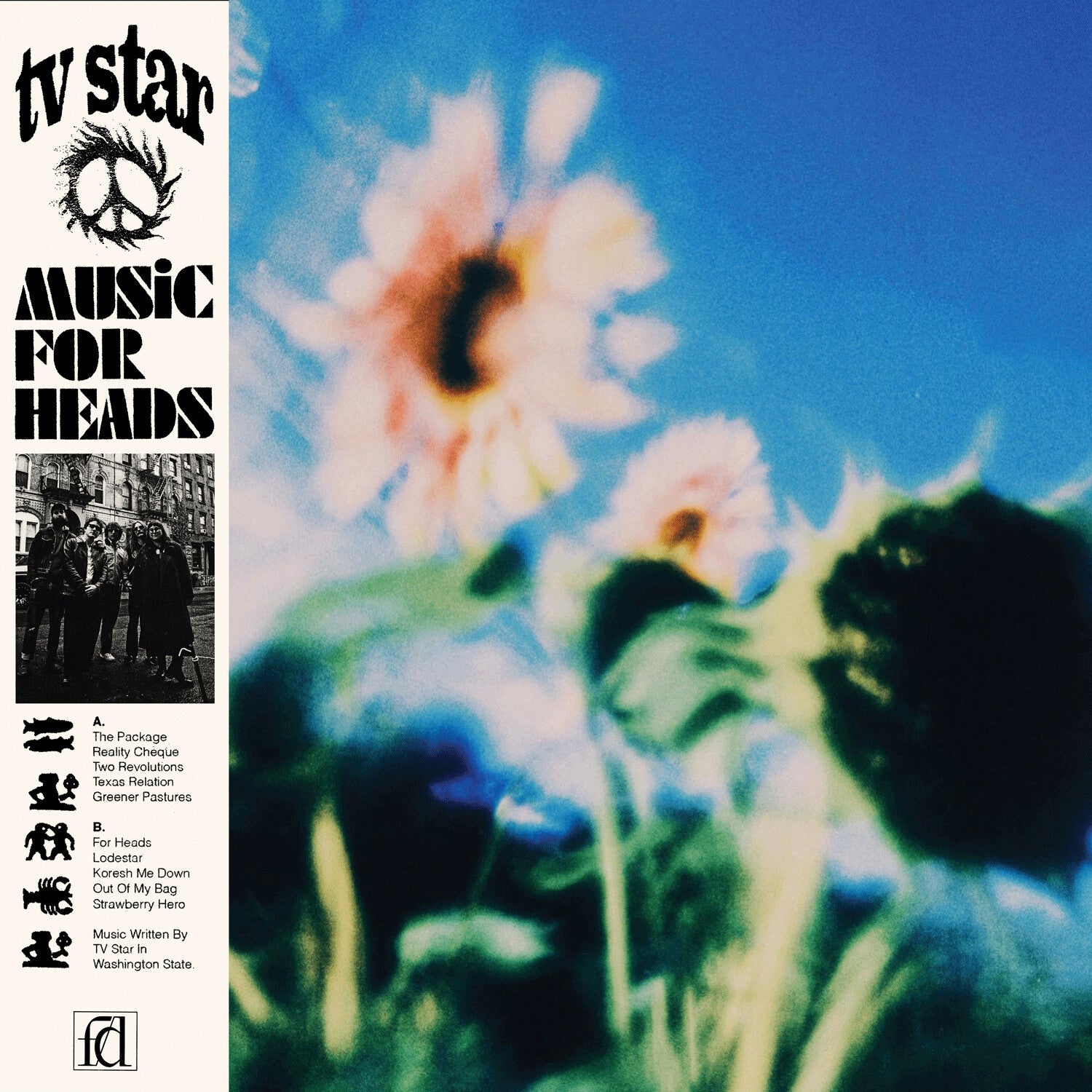 TV Star - Music for Heads (Blue Vinyl)