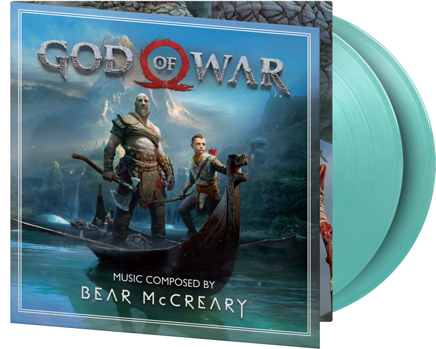 Bear McCreary - God Of War (Original Soundtrack) 2xLP (Turquoise Vinyl)