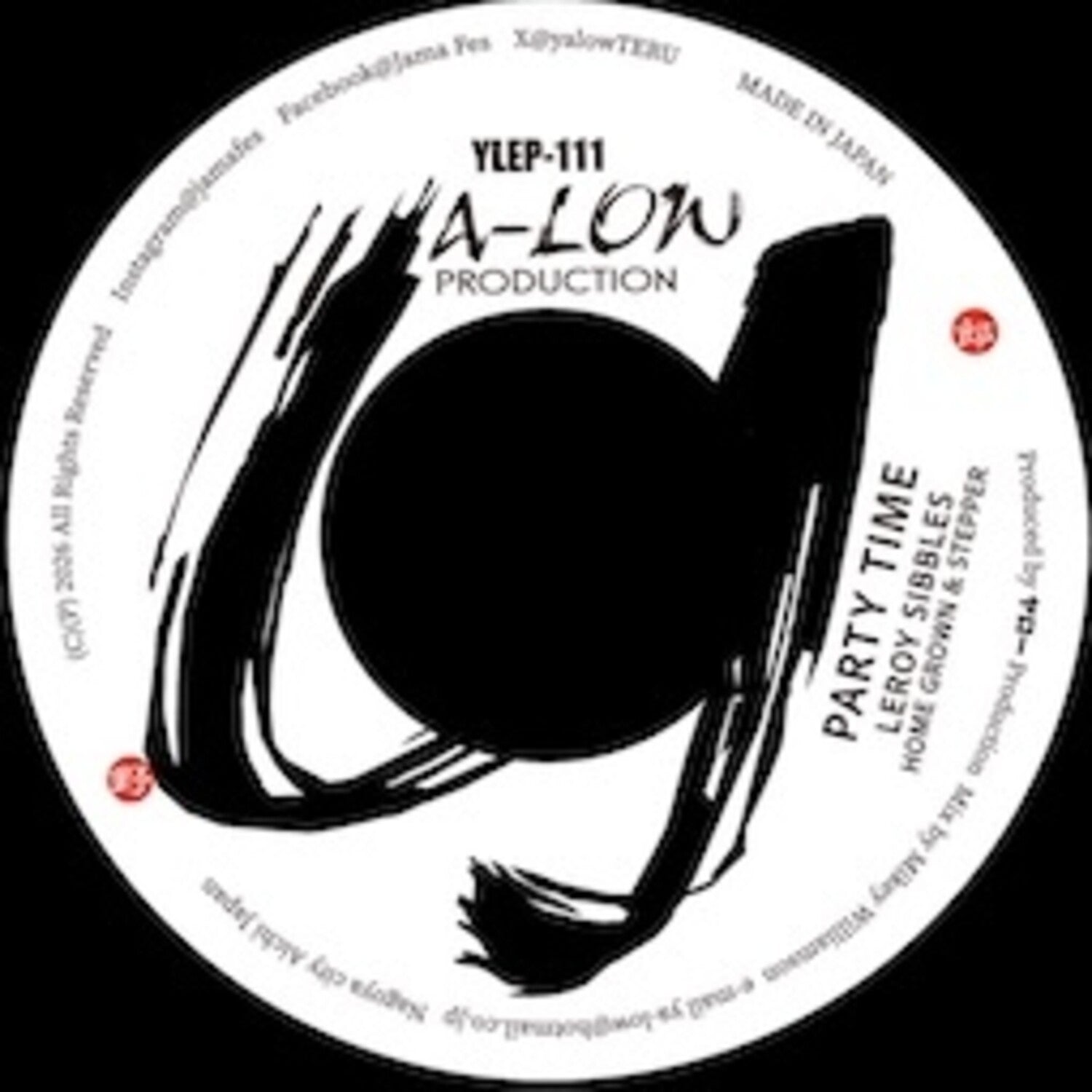 Leroy Sibbles - Party Time feat. Home Grown & Stepper / Equal Rights