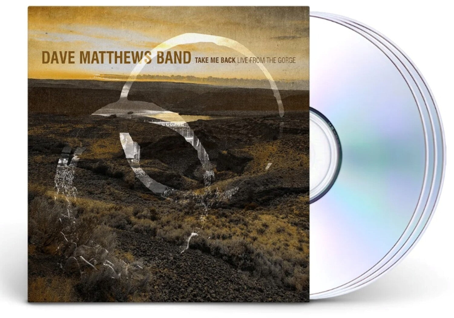 Dave Matthews - Take Me Back / Live From the Gorge, George, Wa 8.30.2025 3xCD