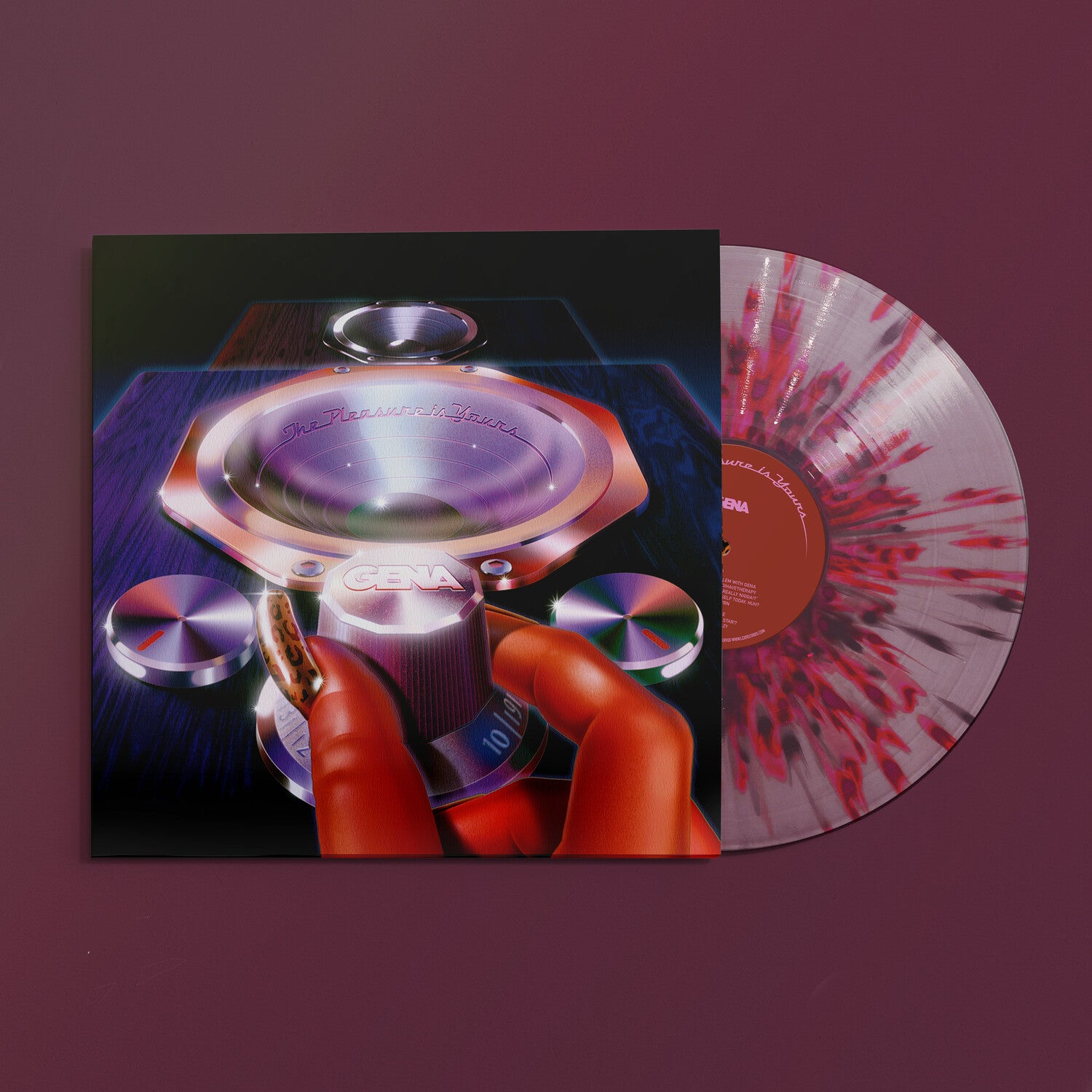 Gena - The Pleasure Is Yours (Clear Vinyl)
