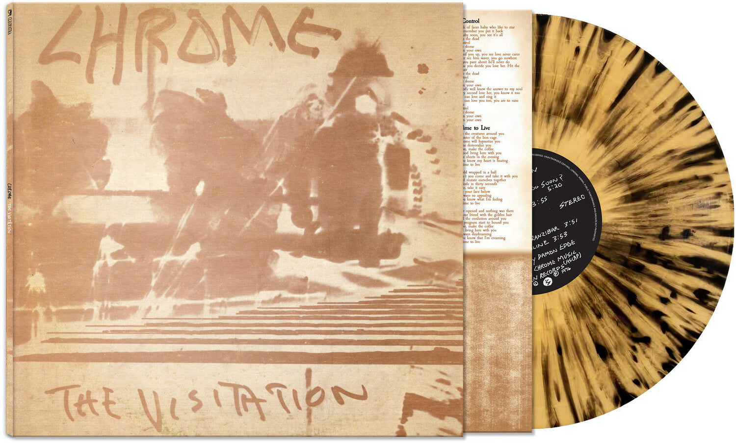 Chrome - The Visitation 2xLP (Gold Vinyl)