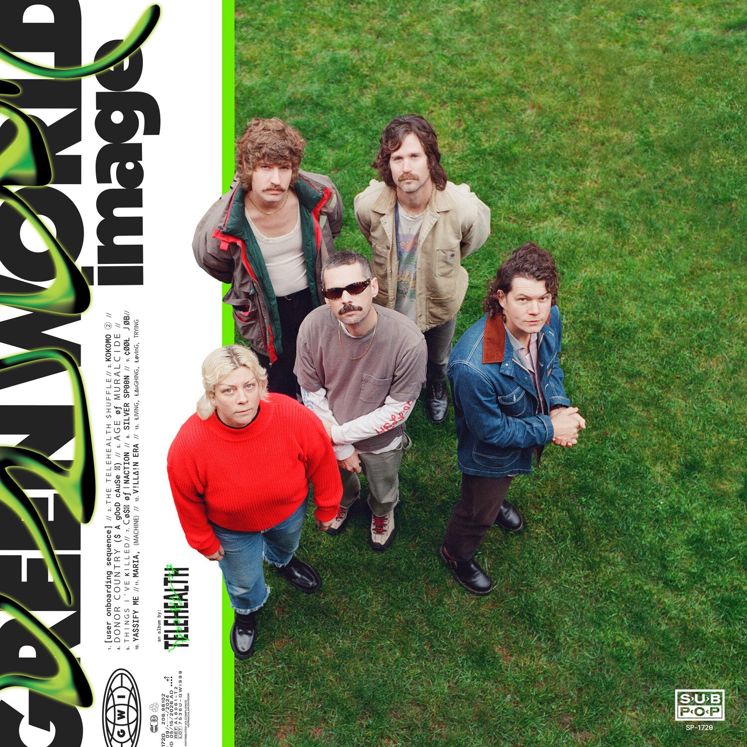 Telehealth - Green World Image - Crystal Clear (Clear Vinyl)