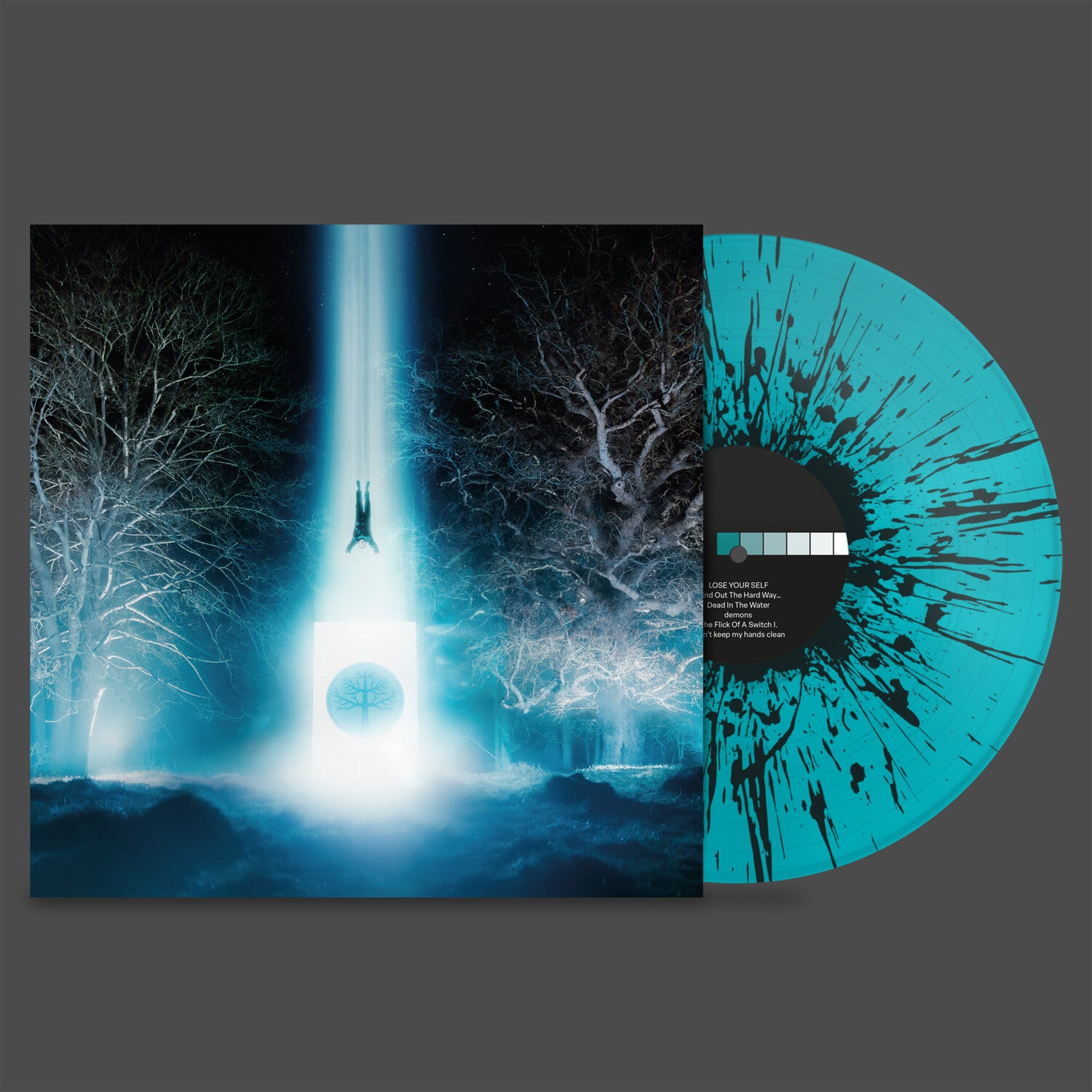 Enter Shikari - Lose Your Self - Teal With Black Splatter Vinyl (Teal Vinyl)
