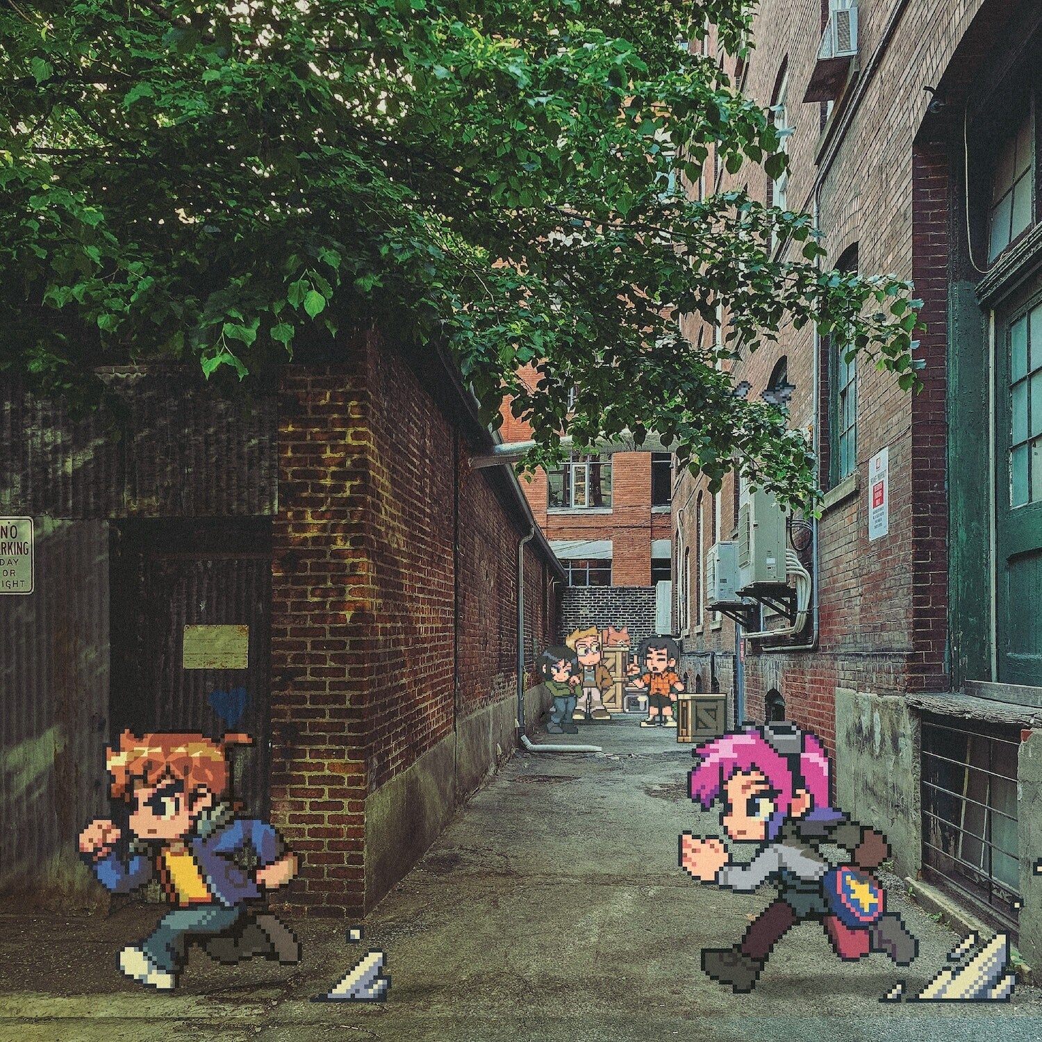 Anamanaguchi - Scott Pilgrim Ex (Original Soundtrack) - Pink/Blue 2xLP (Pink Vinyl)
