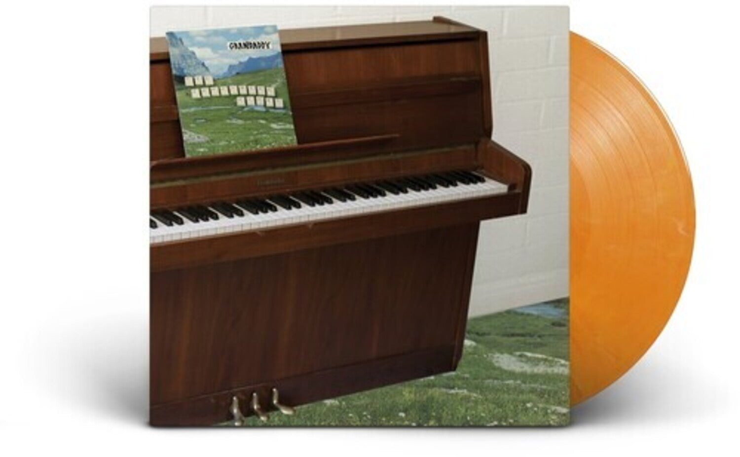 Grandaddy - The Sophtware Slump ..... on a wooden piano (Yellow Vinyl)