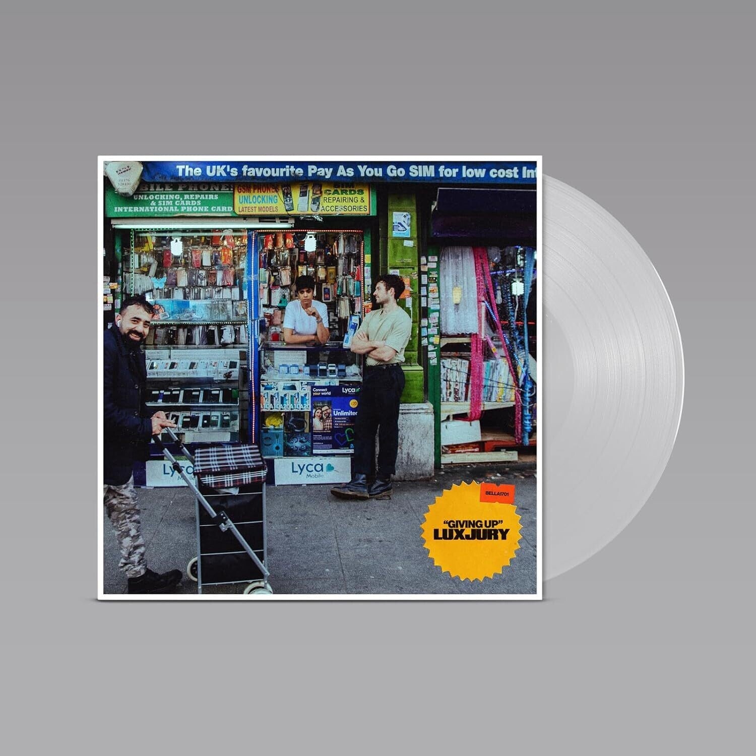 Luxjury - Giving Up (Clear Vinyl)