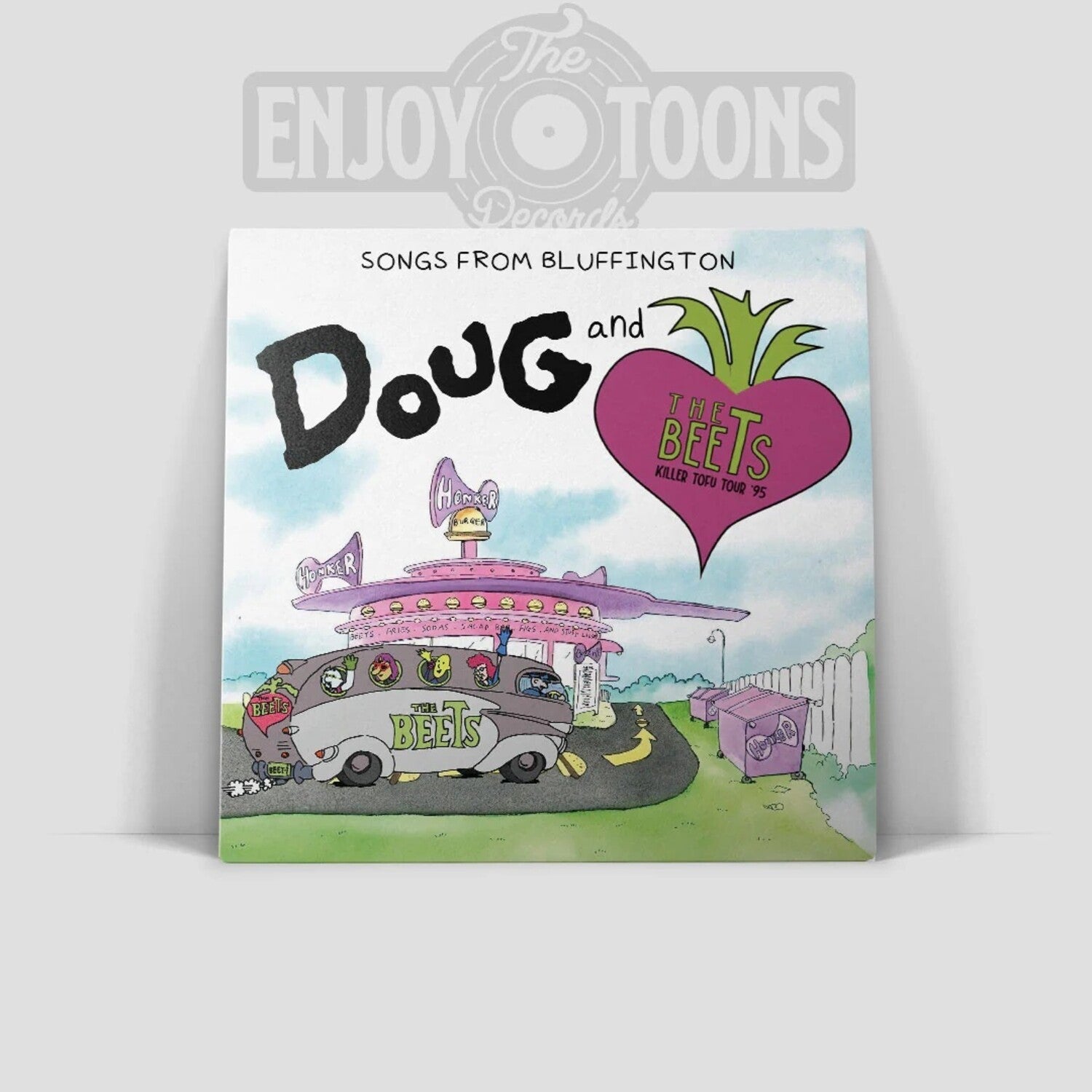 Doug & the Beets - Songs From Bluffington - Clear Purple Green Silver & Blue Splatter Vinyl (Clear Vinyl)