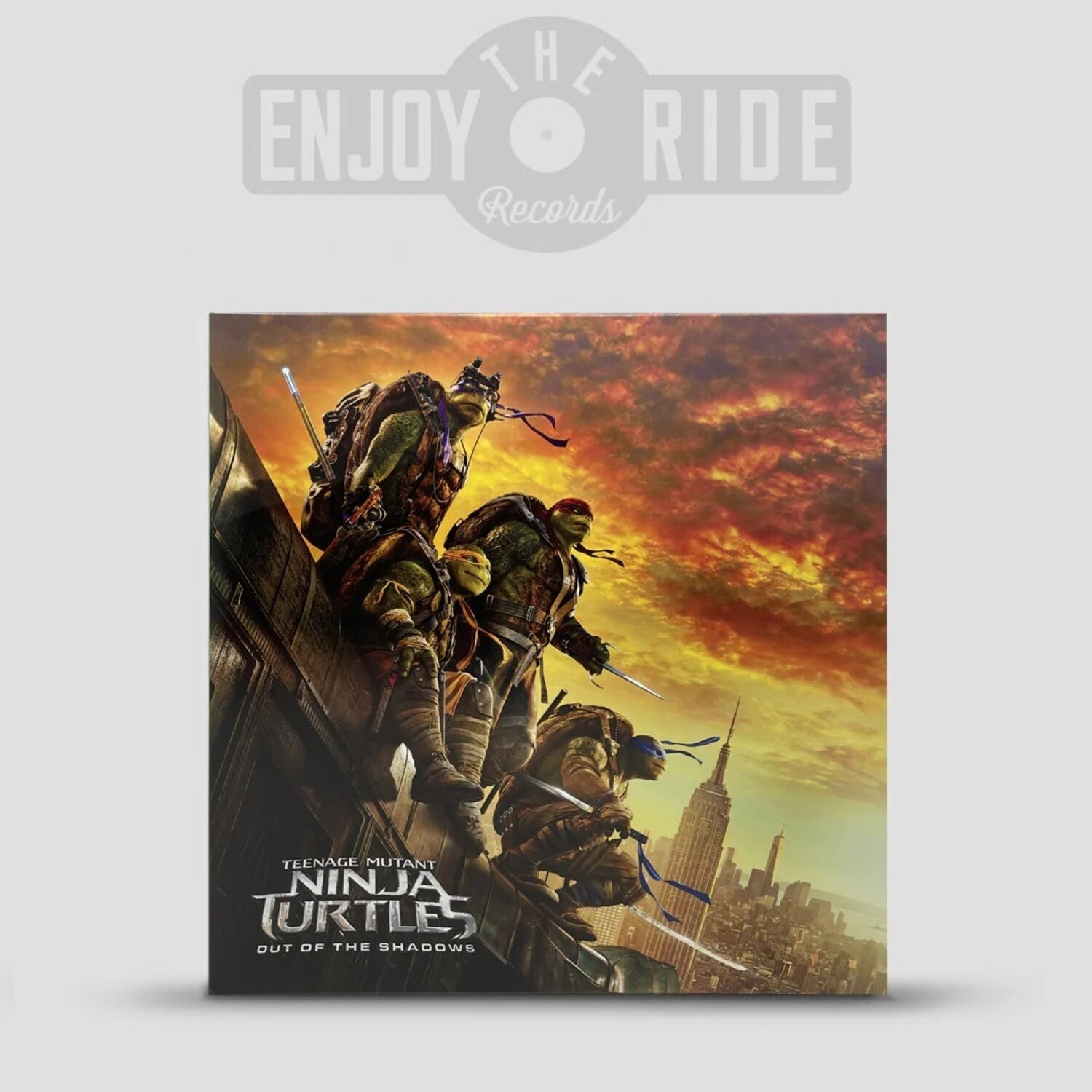 Steve Jablonsky - Teenage Mutant Ninja Turtles: Out Of The Shadows - Clear W/ Orange Purple Blue & Red Splatter 2xLP (Clear Vinyl)