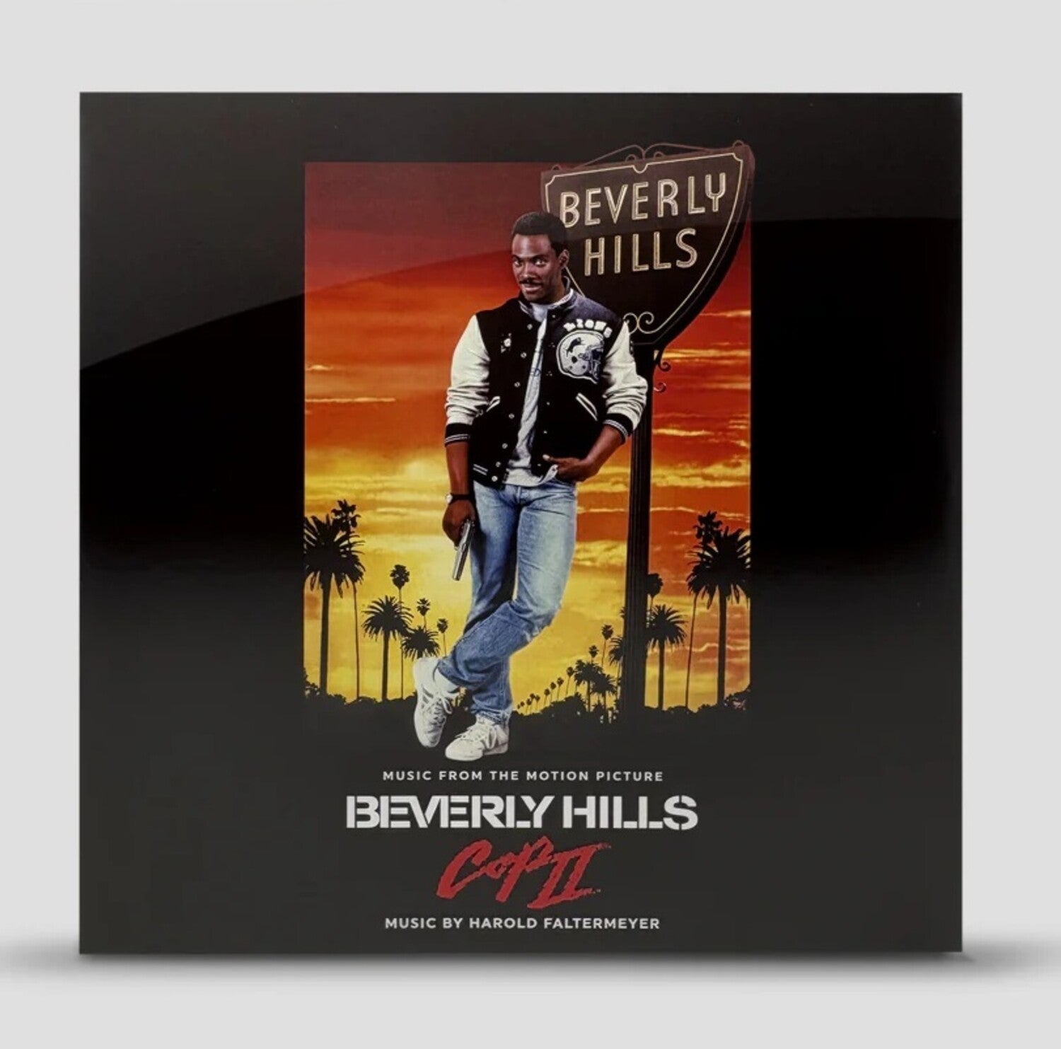 Harold Faltermeyer - Beverly Hills Cop 2 (Original Soundtrack) - Red Black & White Splatter Vinyl 2xLP (Red Vinyl)