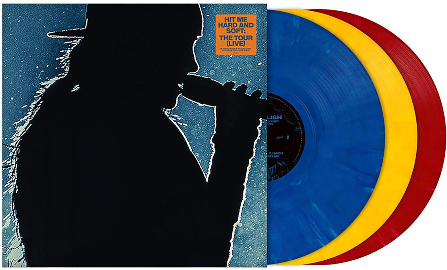 Billie Eilish - Hit ME Hard and Soft: the Tour (Live) 3xLP (Blue Vinyl)