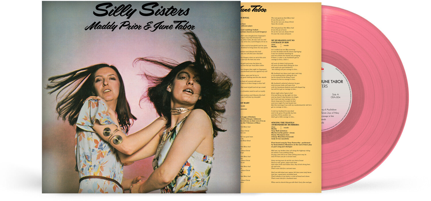 Maddy Prior / June Tabor - Silly Sisters (Chrysalis Red Series) - Rose (Pink Vinyl)