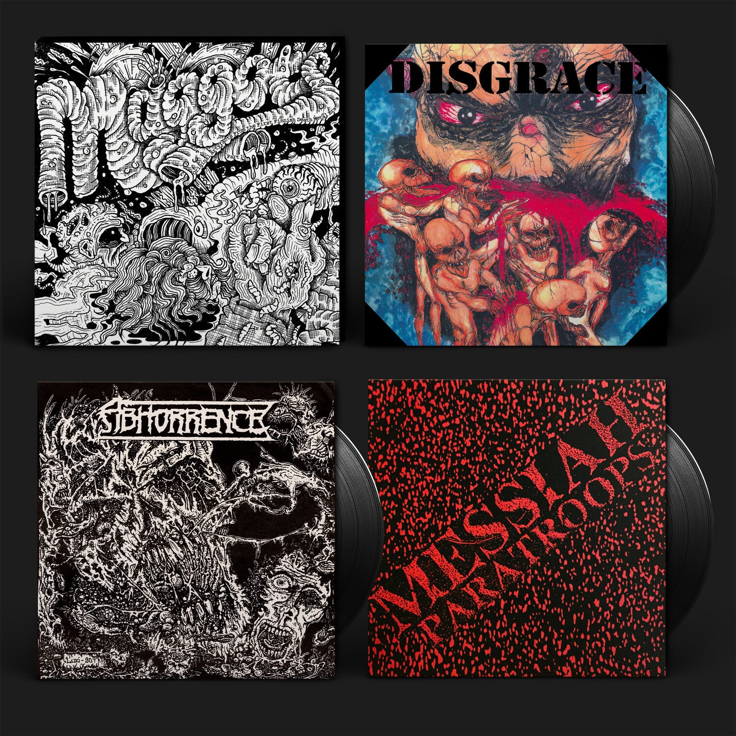 Abhorrence - Maggots: Original Artyfacts From The First Finnish Death Metal Era Part I 3x7