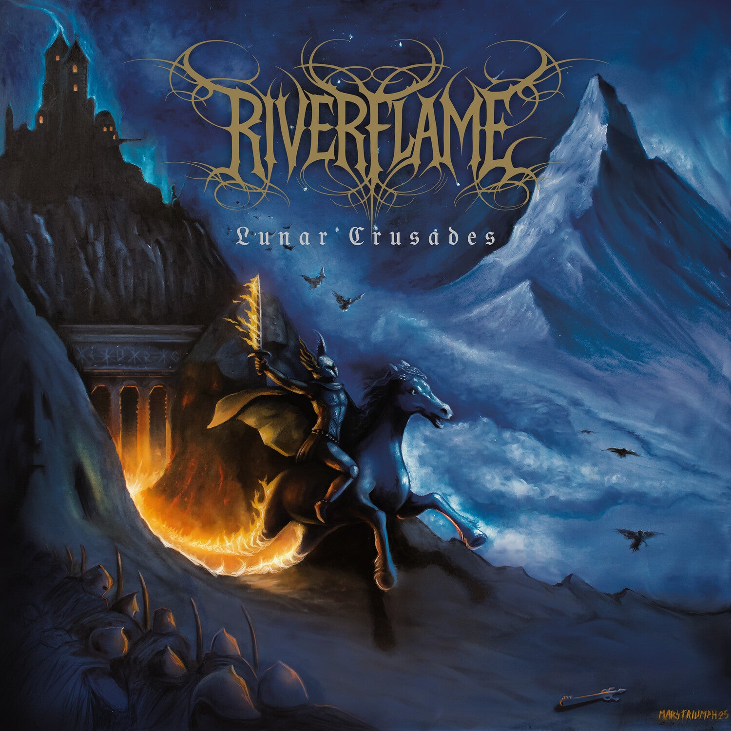 Riverflame - Lunar Crusades (Yellow Vinyl)