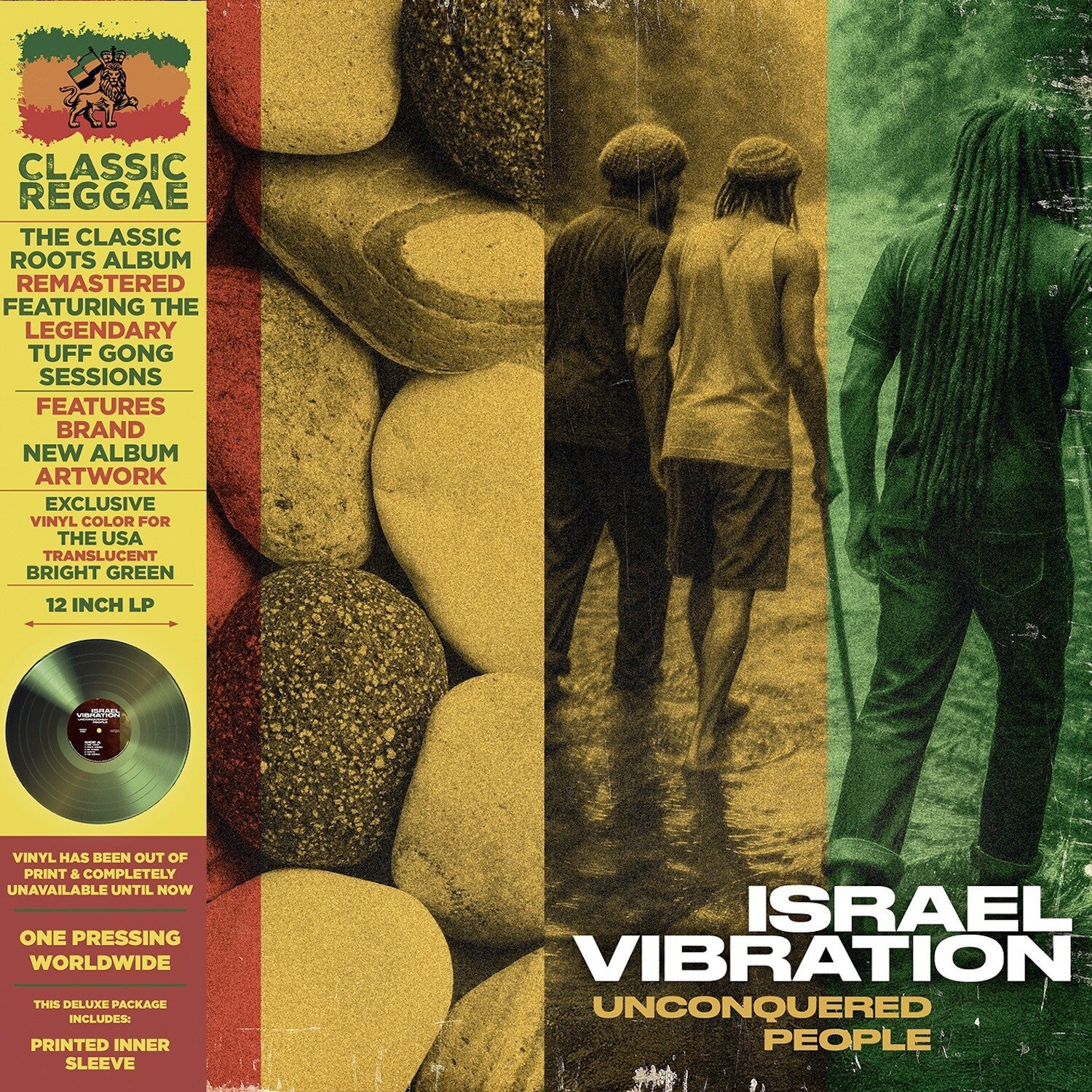 Israel Vibration - Unconquered People (Green Vinyl)