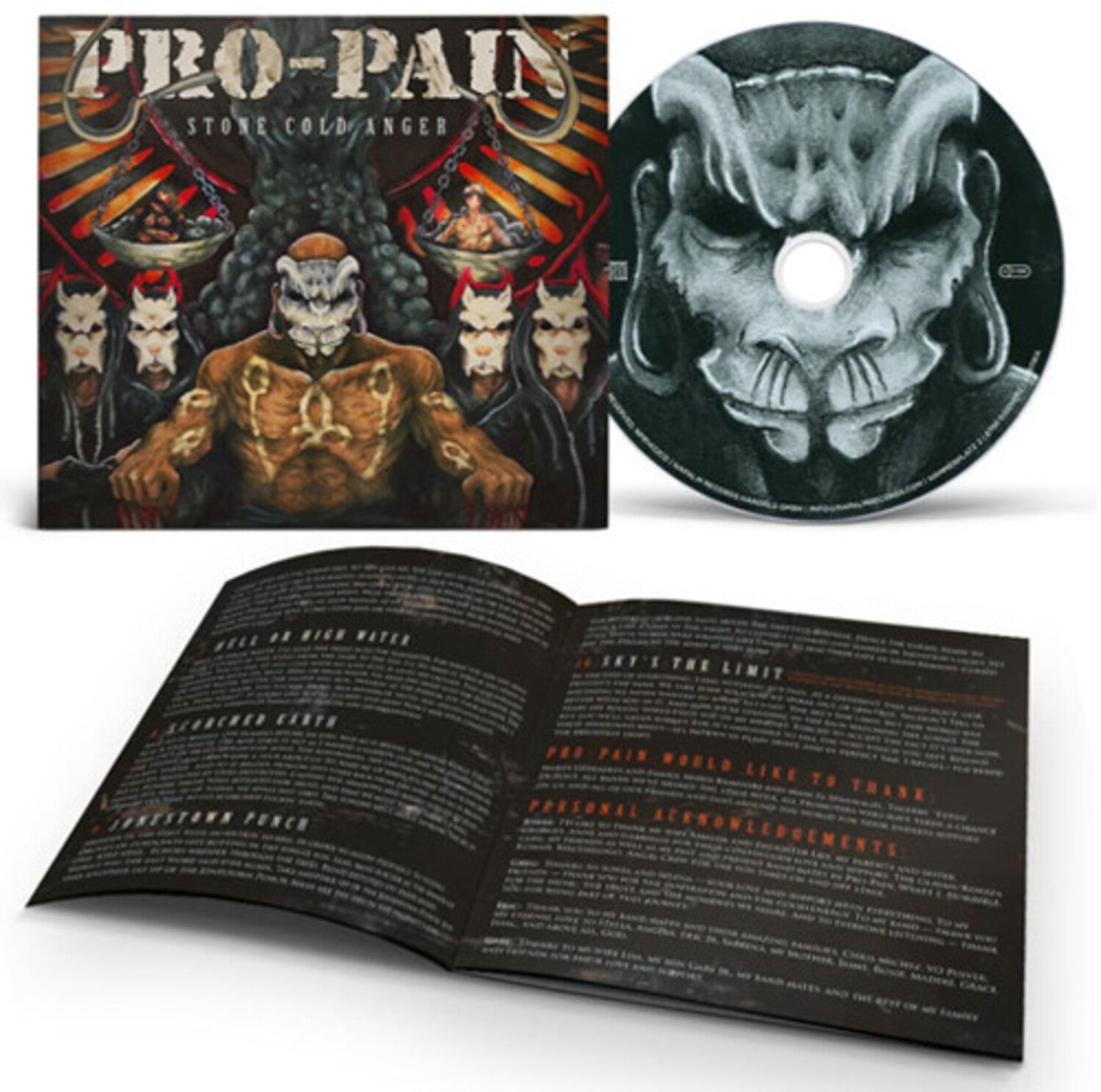 Pro-Pain - Stone Cold Anger (CD)
