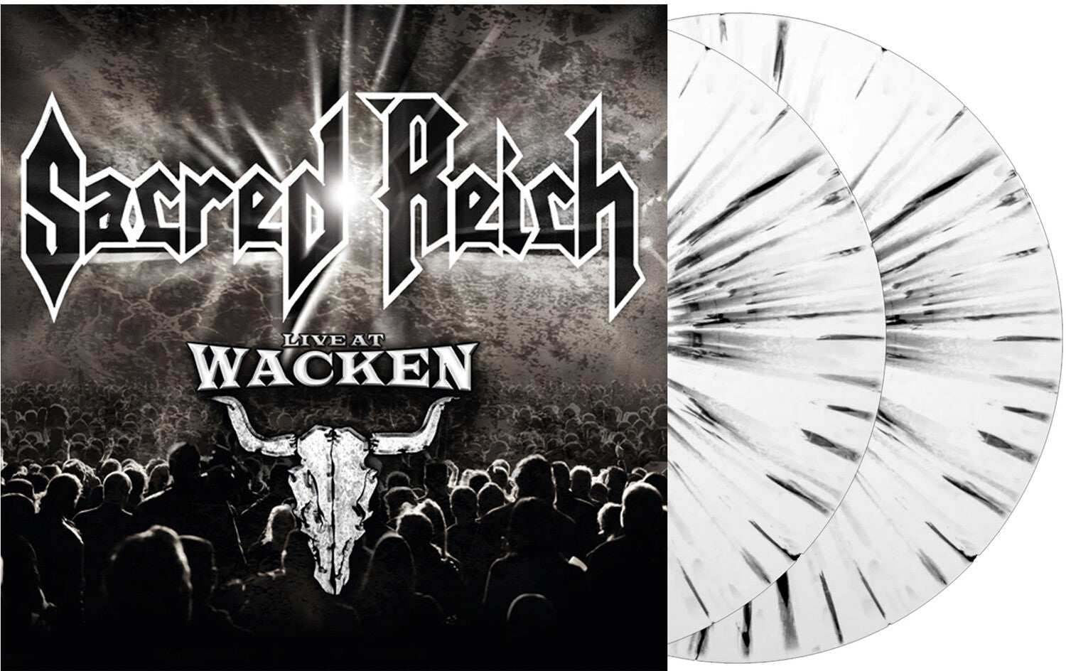 Sacred Reich - Live At Wacken - Black & White Vinyl 2xLP