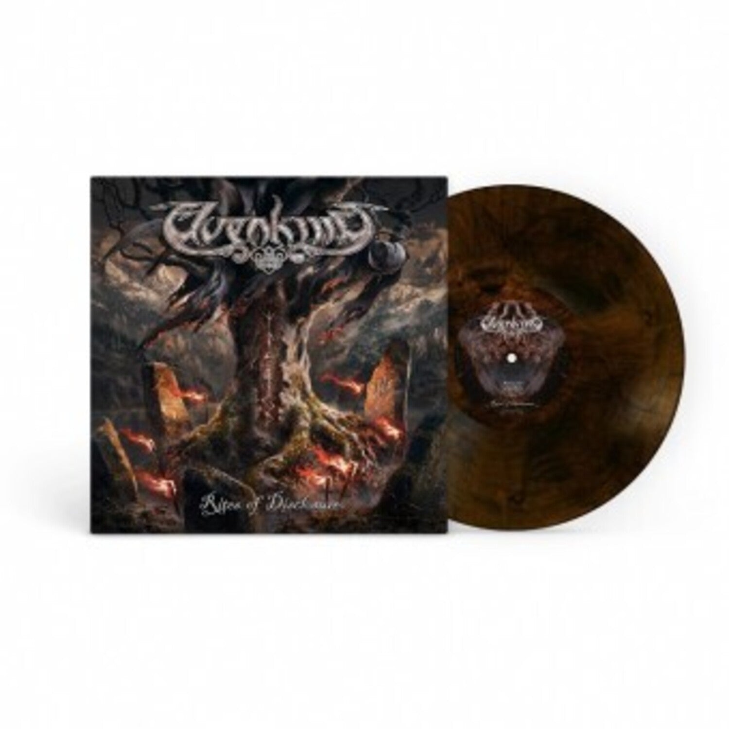 Elvenking - Rites Of Disclosure - Brown & Black Marble Colored Vinyl (Brown Vinyl)