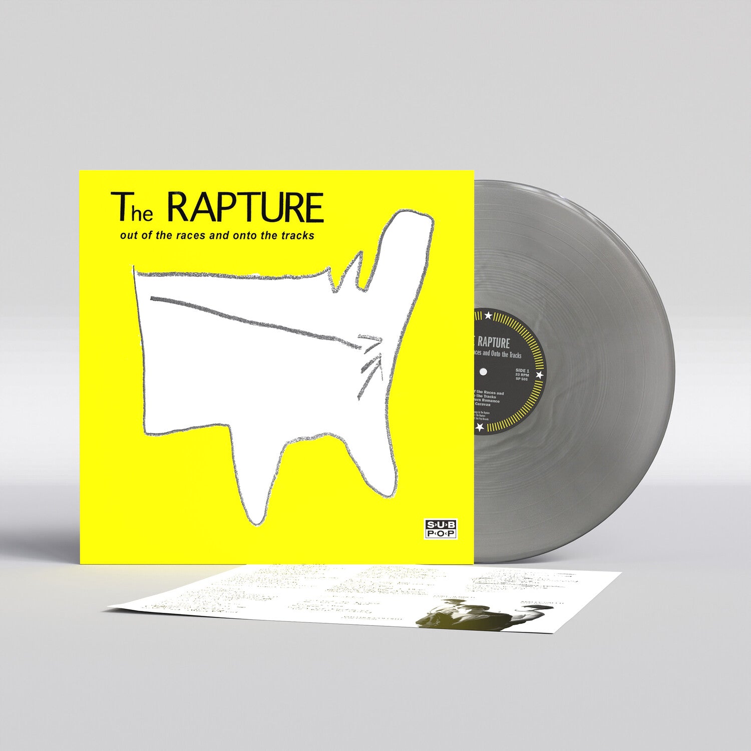 Rapture - Out of the Races and Onto the Tracks (Silver Vinyl)