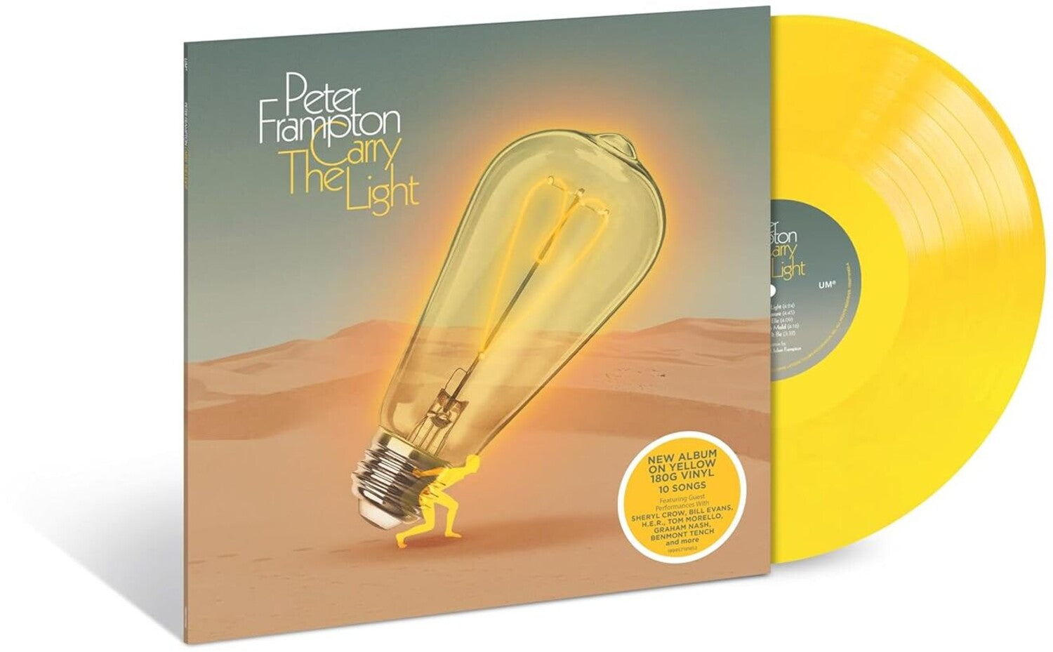 Peter Frampton - Carry The Light (Yellow Vinyl)