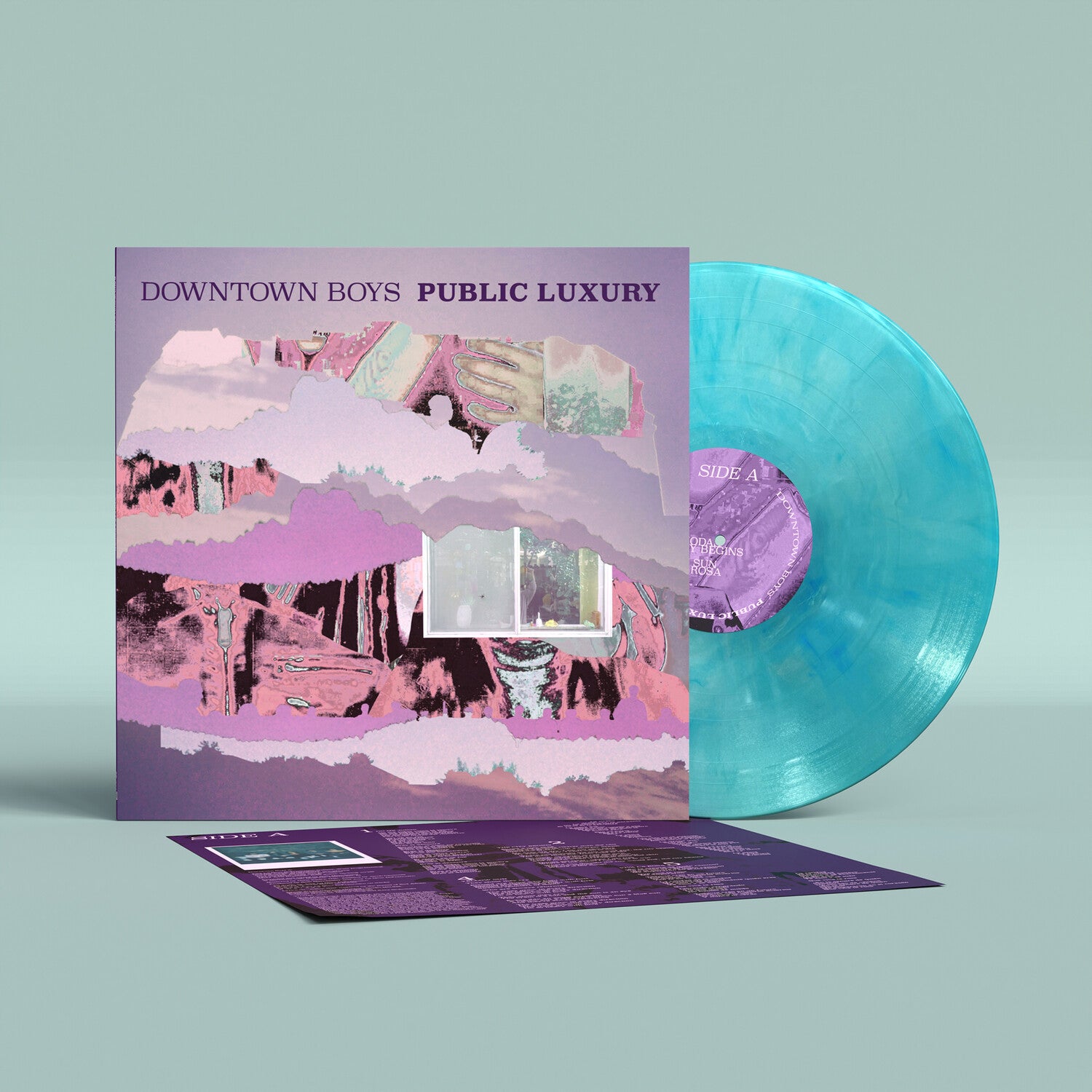 Downtown Boys - Public Luxury - Ocean Blue (Blue Vinyl)