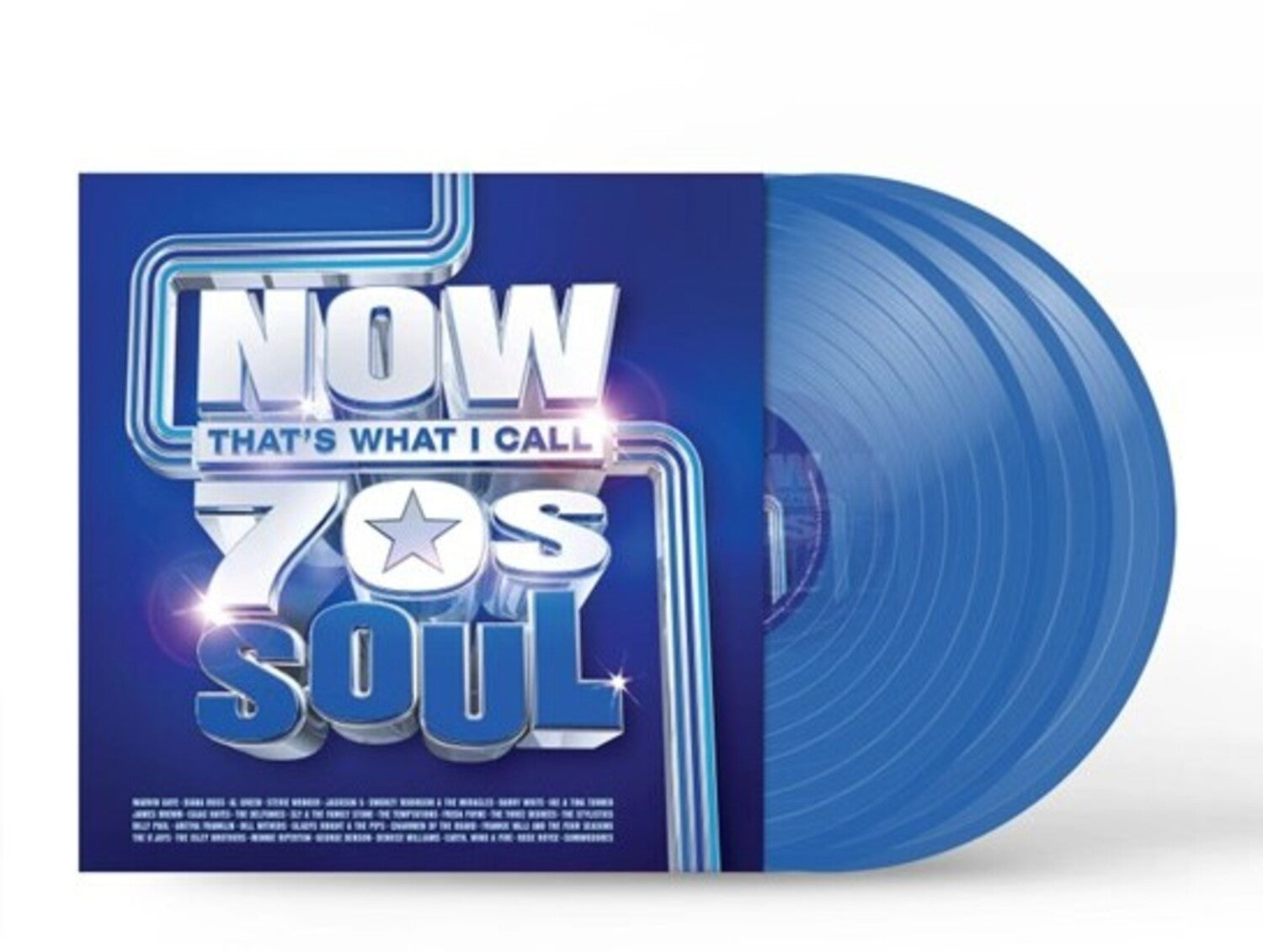 Various Artists - Now That's What I Call 70ss Soul / Various 3xLP (Blue Vinyl)