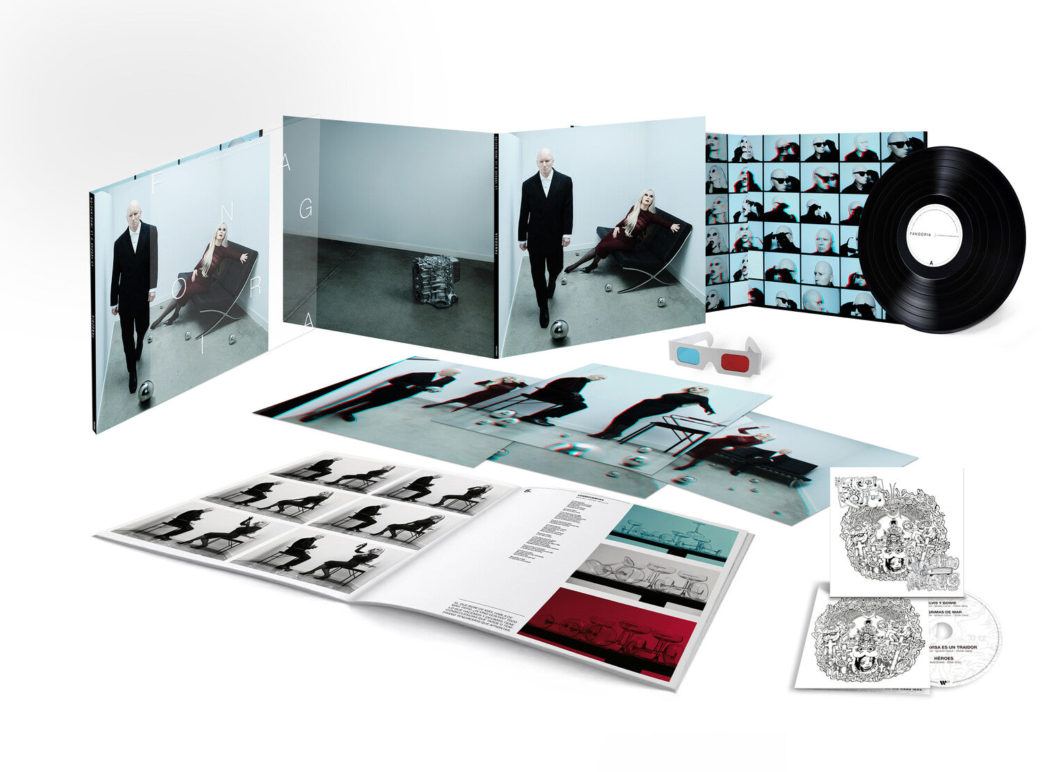 Fangoria - La Verdad O La Imaginacion - Special Limited Edition With Bonus CD and Exclusive Bonus Tracks 2xLP (Limited Edition)
